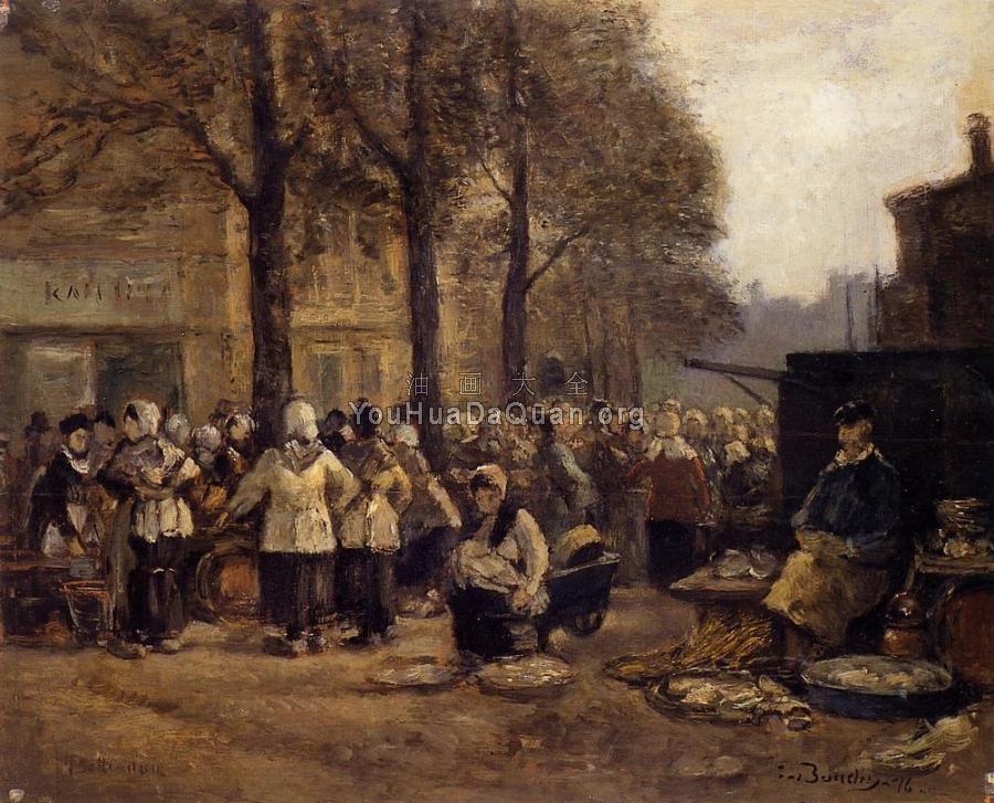 The Fish Market, Rotterdam - 尤金·布丹